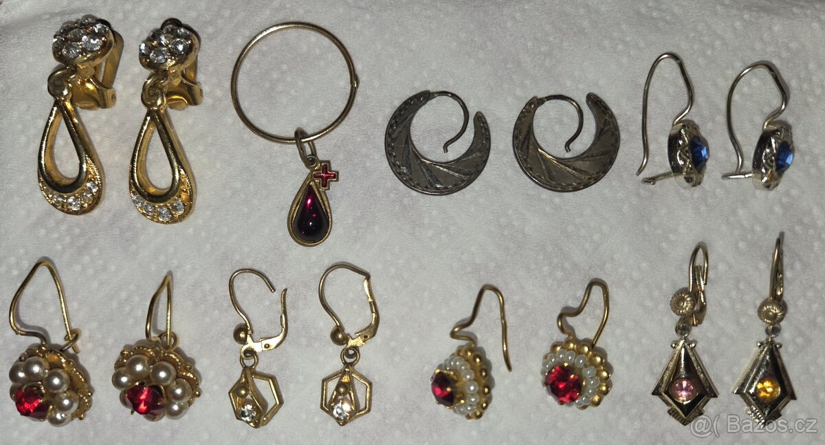 Šperky - náušnice/brože/bižuterie - 13