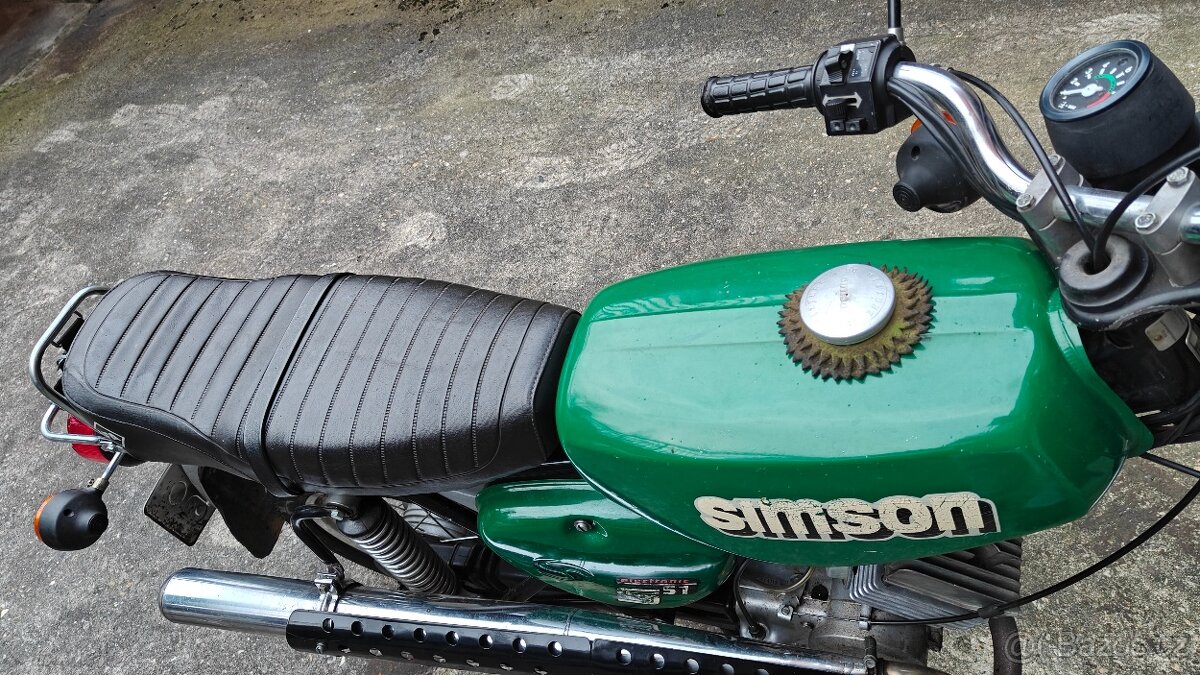 Simson S51 Electronic r.v. 1988 - super stav - 13