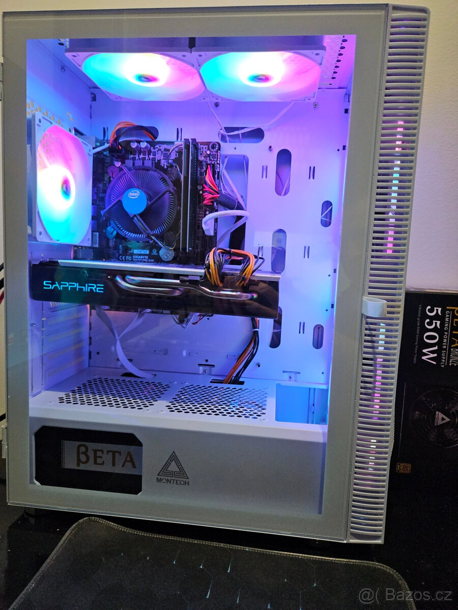 🔥 Herní PC i5 | RX 580 | 16GB RAM | 1TB SSD | 6xRGB | WiFi - 13