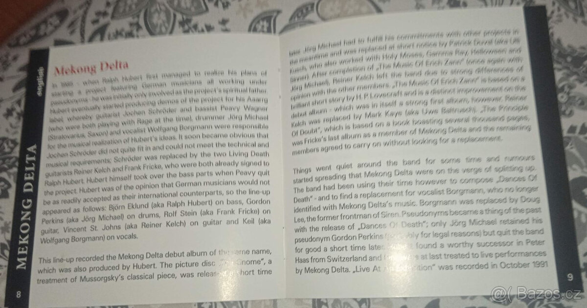 2CD Mekong Delta – The Principle Of Doubt 2005 digipack - 13