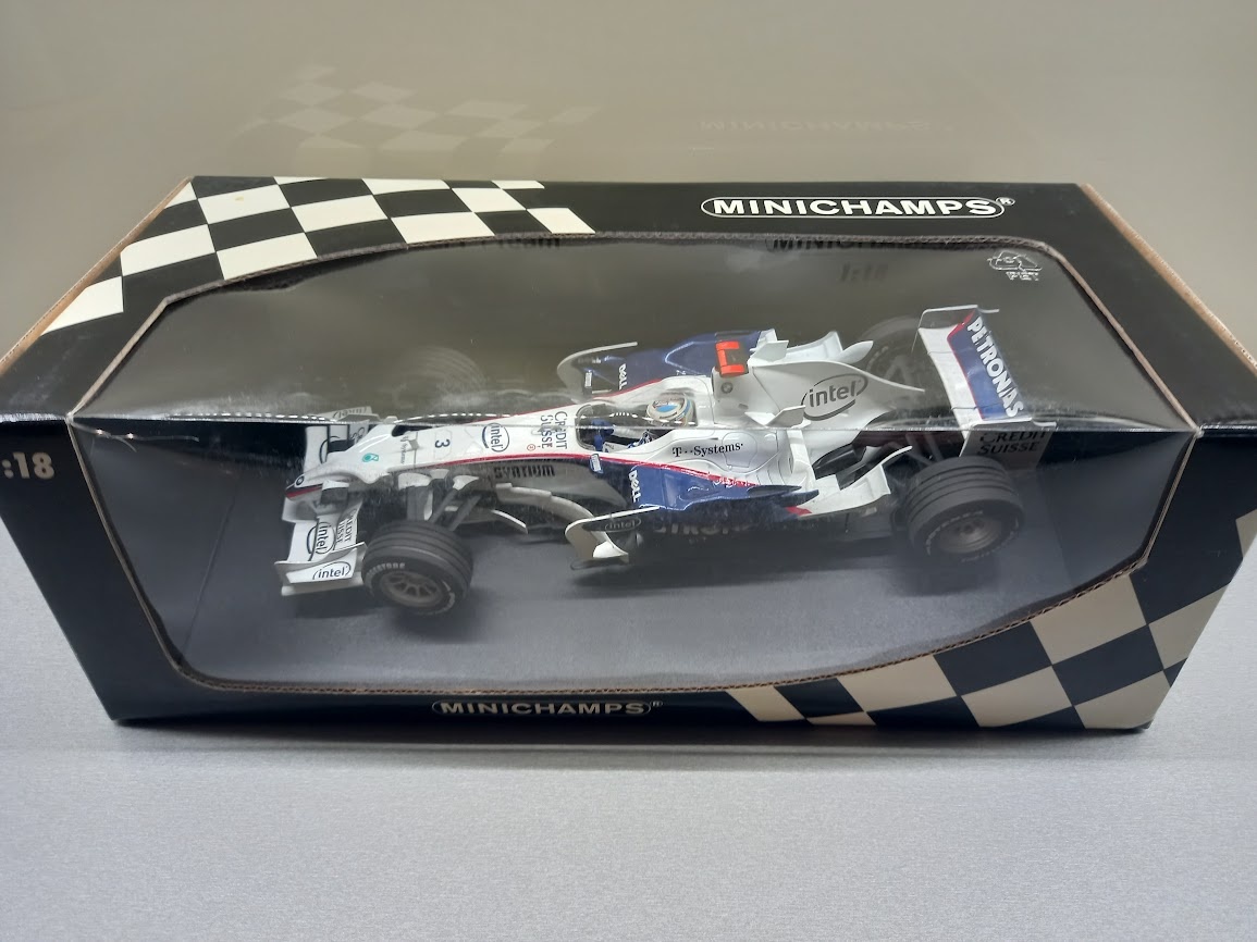 F1 BMW SAUBER F1.08 2008 HEIDFELD MINICHAMPS 1:18 - 13
