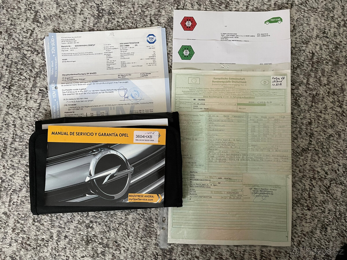 Opel Zafira B, 1.8, 103kw, benzin, 7 míst, 79tis km - 13