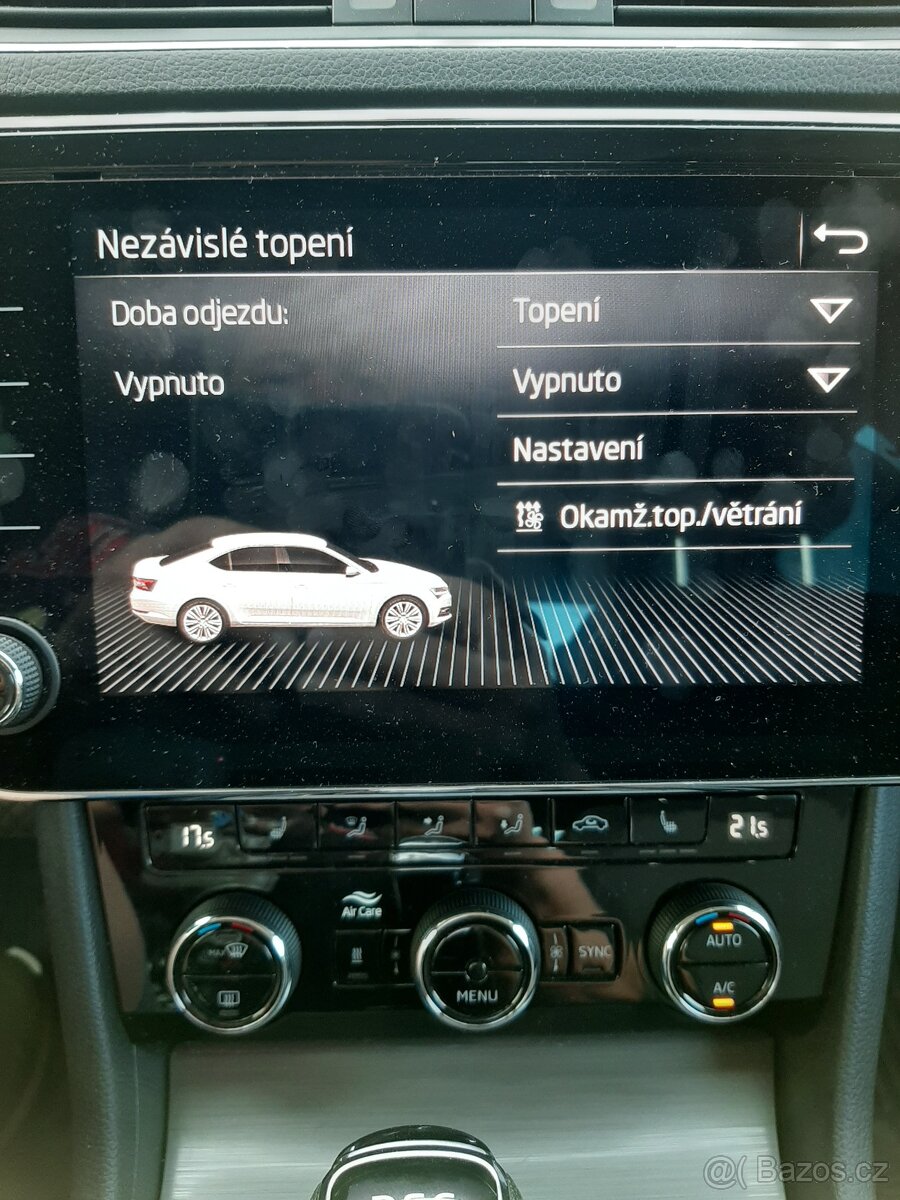 ŠKODA SUPERB 3, 2,0TSI 200kW, 4x4, r.2021, DSG, WEBAST STYLE - 13