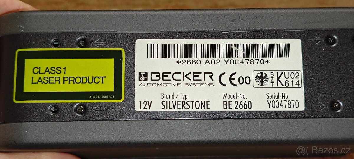 Autorádio Becker Traffic Pro + CD měnič Becker 6xCD - 13