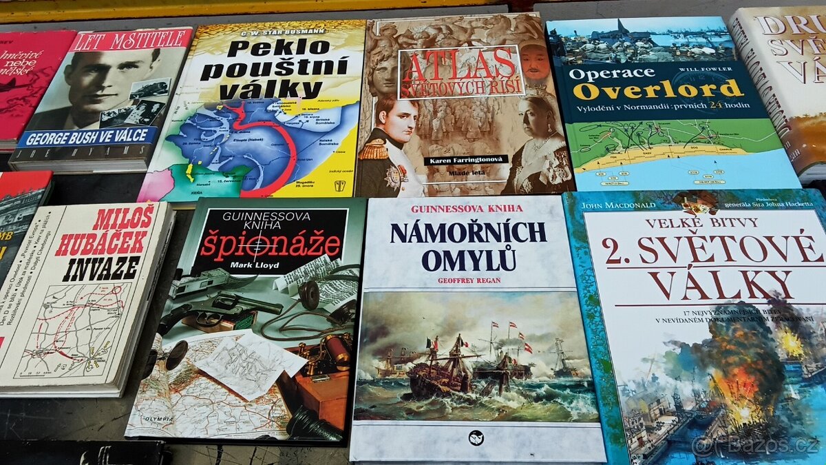 Knihy vojsko , valka. - 13