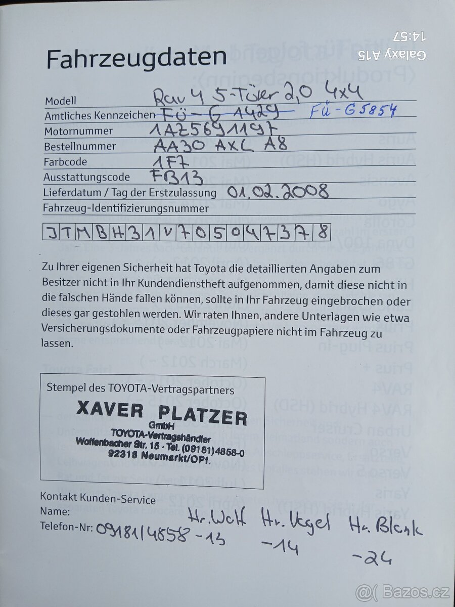 Toyota RAV 4 III 2.0 VVT-i 4WD automat - 13