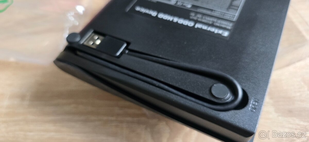 Externí DVD/CD vypalovačka-přehrávač s USB+USB-C - 13