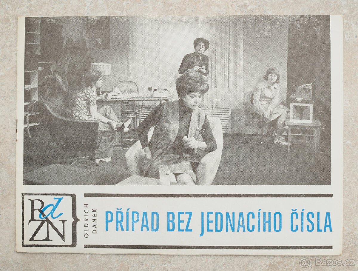 Pražské divadelní programy 70. léta - 13