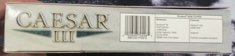 Série Caesar - PC, Box - 13