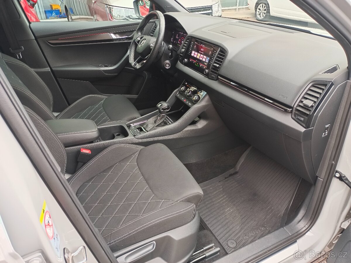 Škoda Karoq 2.0TSI 140kW 4x4 DSG Sportline - Zálohováno - 13