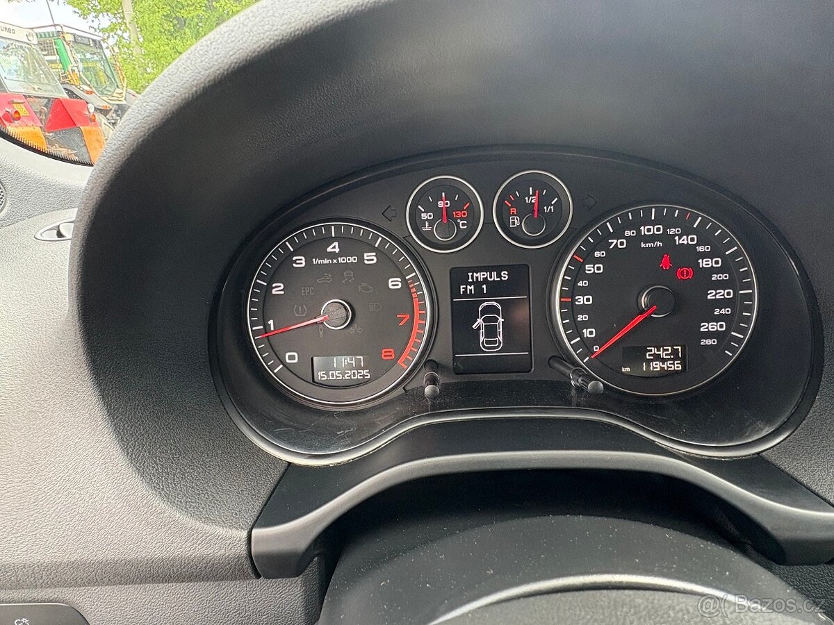 AUDI A3 cabrio 1.8T S line Dohoda jistá - 13