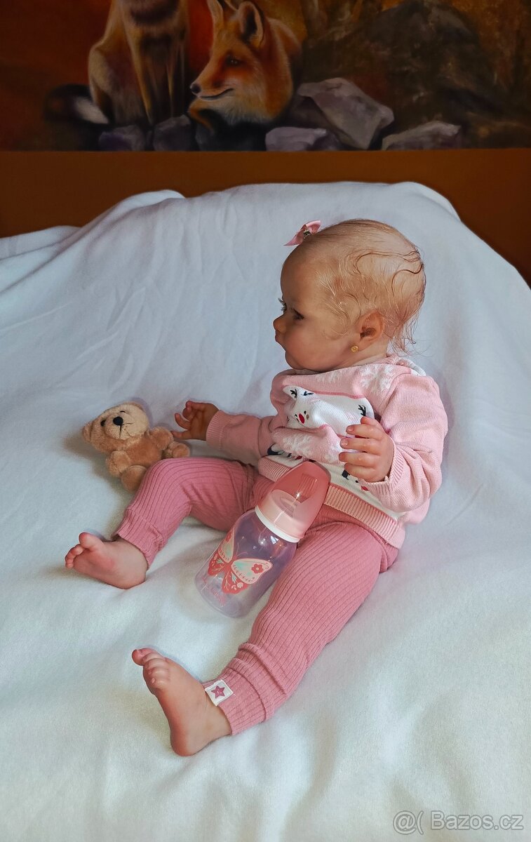 Reborn miminko panenka s výbavičkou - 13