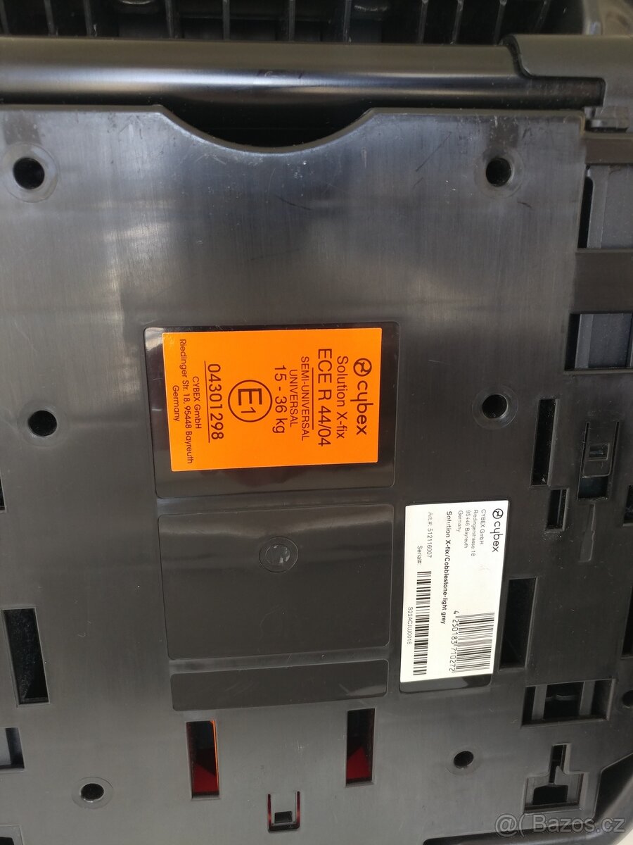 Cybex Solution X-fix ISOFIX 15-36 kg, šedočerná, TOP STAV - 13