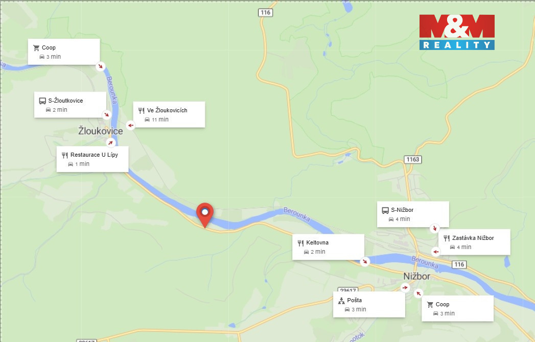 Prodej louky, 1665 m², Nižbor - 13