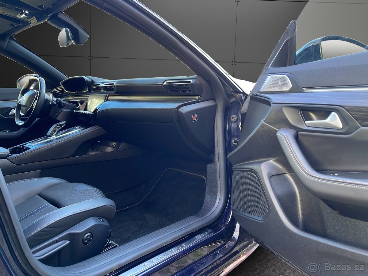 Peugeot 508 GT, 165kw, PHEV, pěkný vůz, DPH, SOH 96.8% - 13