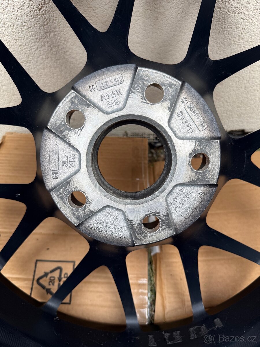 APEX EC7, BMW 5x120, 19” Black - 13