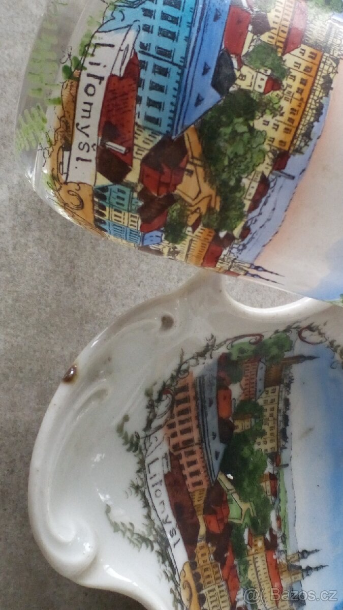 Starožitná alpaka jablko retro - 13