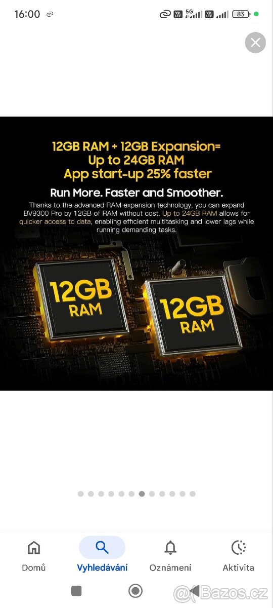 Odolný telefon Blackview BV9300 Pro - 13