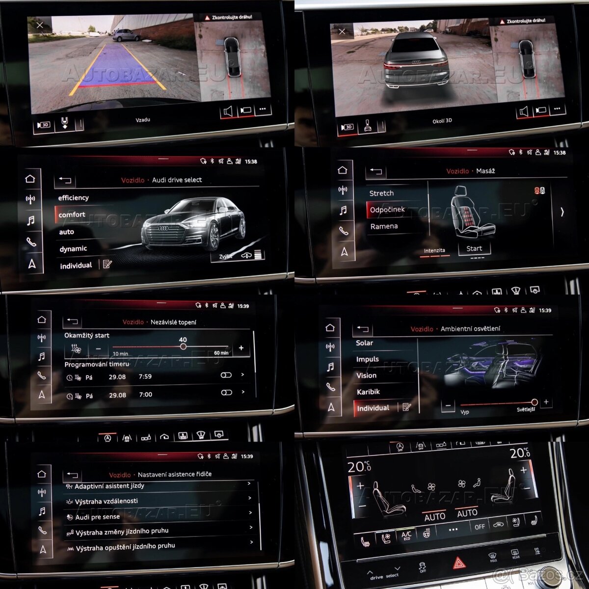 Audi A8 L 55TFSi •TOP STAV•MAX VÝBAVA•LASER•3D B&O - 13