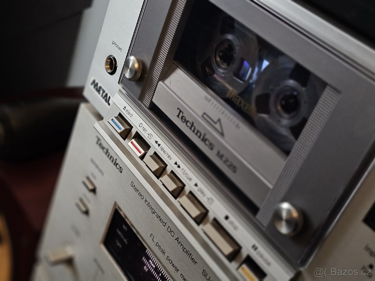 špičková tuzexová Technics HIFI věž, ZES, MGF, TUNER, EQ - 13