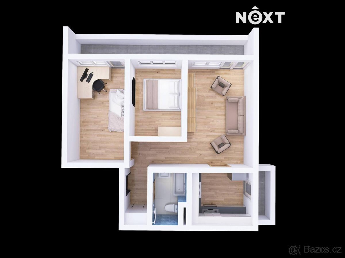 Pronájem byt 3+1, 73㎡ - 13