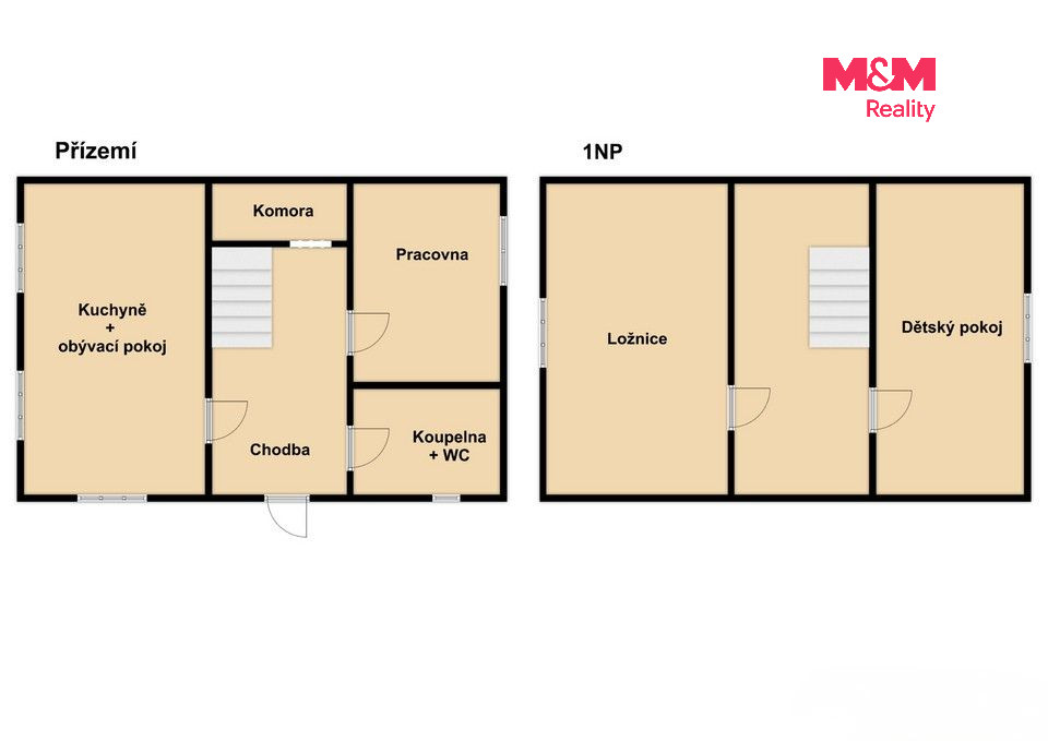 Prodej rodinného domu, 86 m², Vystrkov - 13