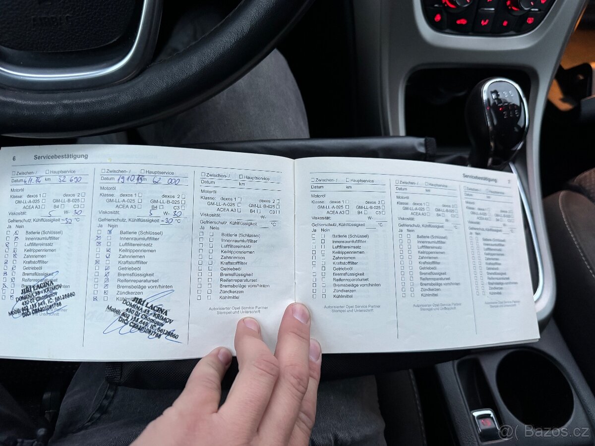 Opel Astra 2,0CDTi 118kW, servisní kniha - 13