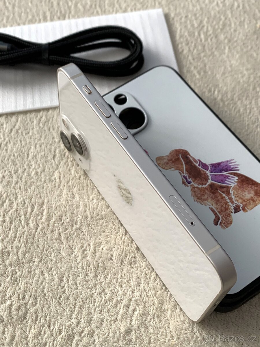 Apple Iphone 13 mini silver 128GB s novou baterii 👍 - 13