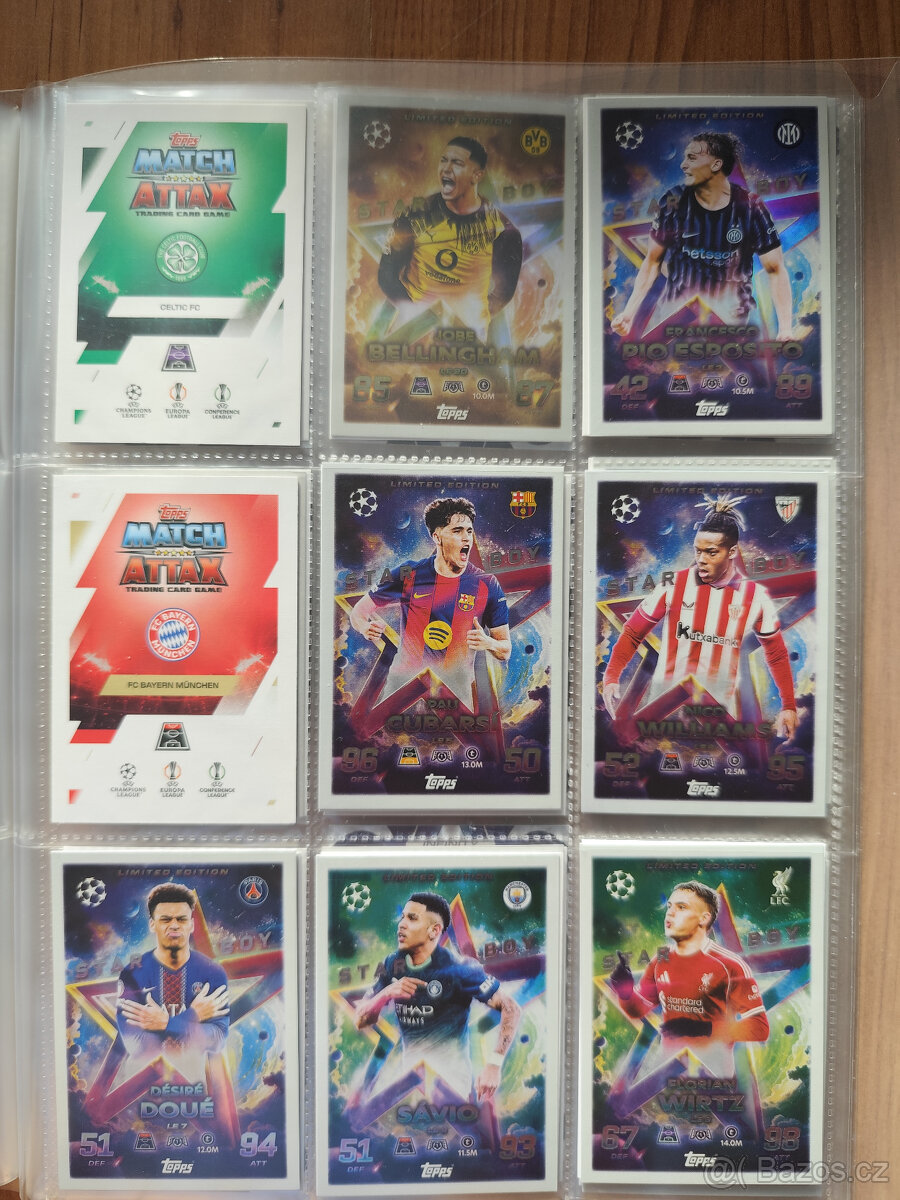 Fotbalové kartičky Match Attax 2025/26 - 13