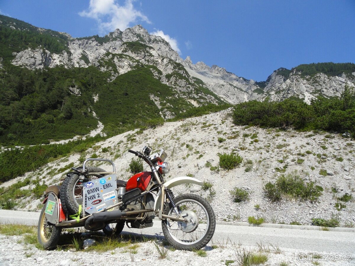 Sajdkára BMW HW2, R100, Enduro, Rarita - 13