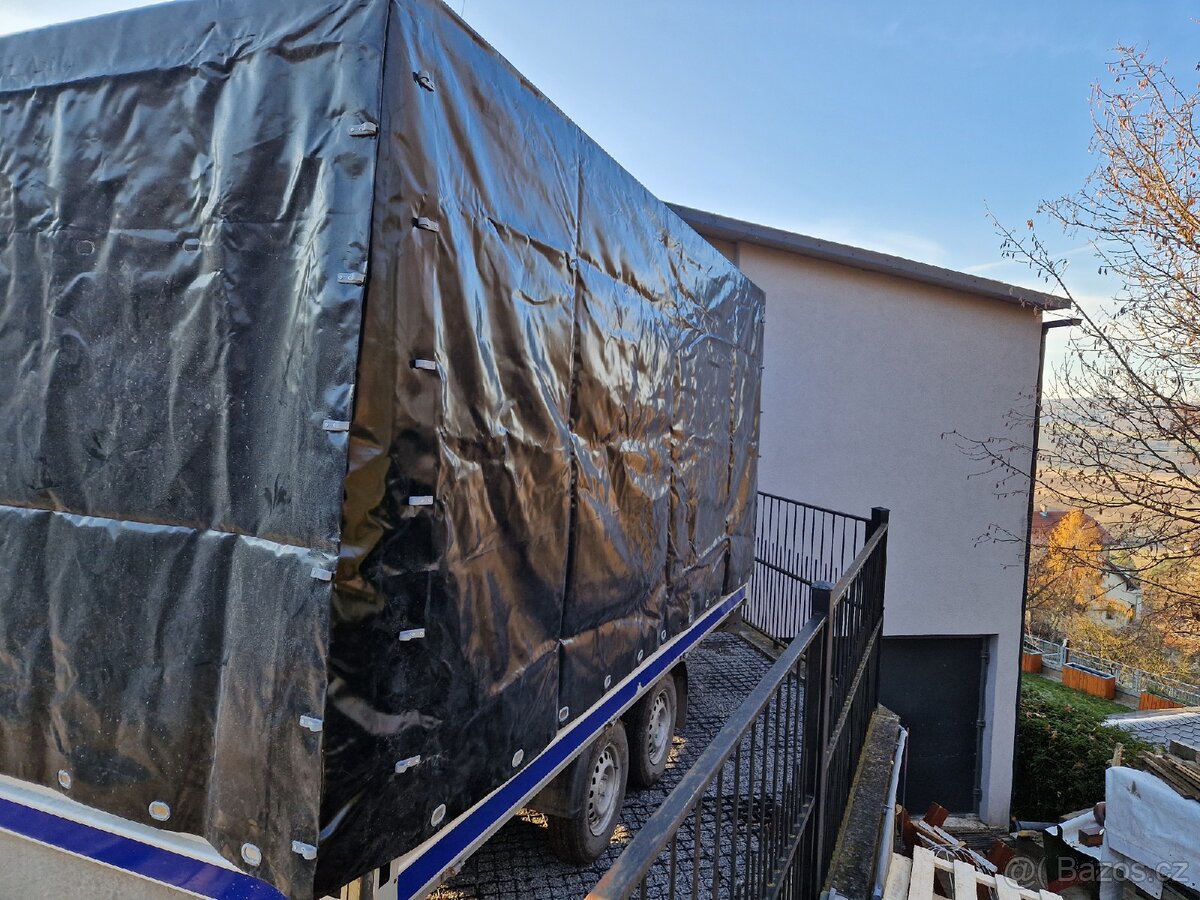 Vlek 2700kg s plachtou - 13