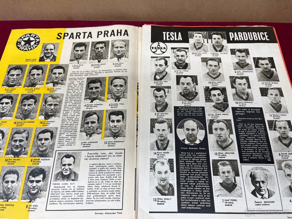 Staré časopisy Stadion / Štart/ Hokej - 13