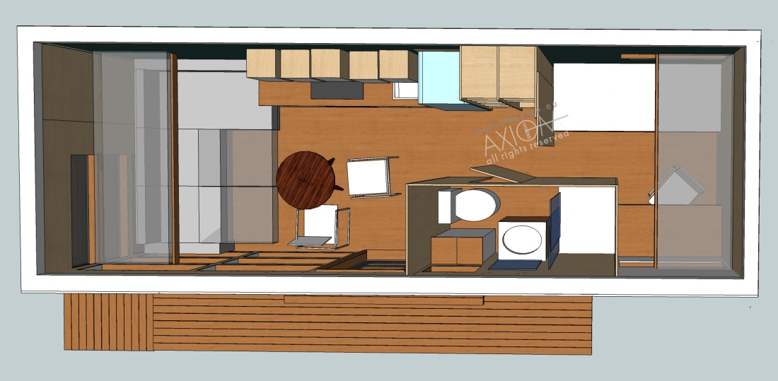 Mobilní mini dům / tiny house - 13