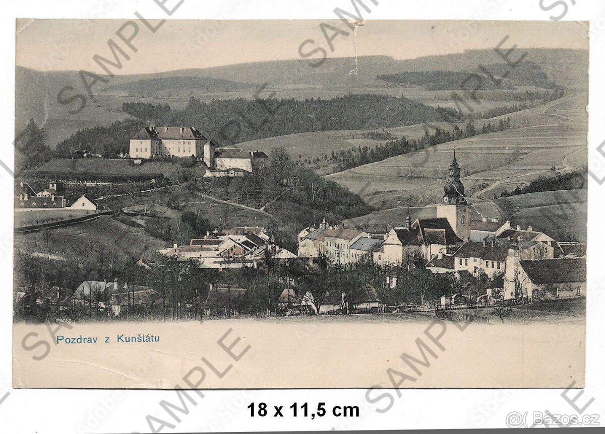 staré pohlednice Čechy - 13