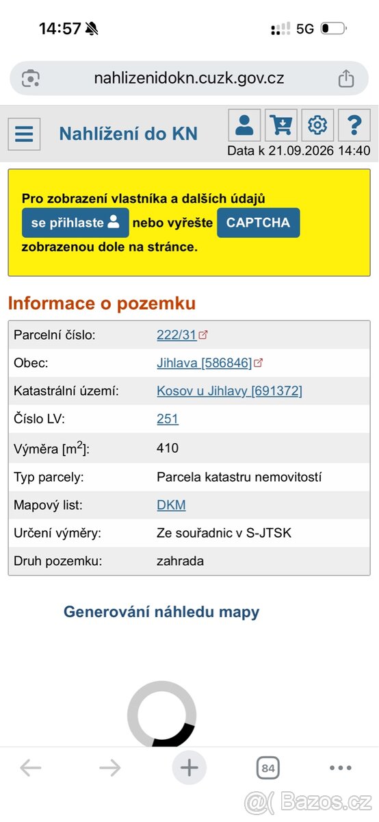 Chata na prodej Kosov u Jihlavy (Jeclov) - 13