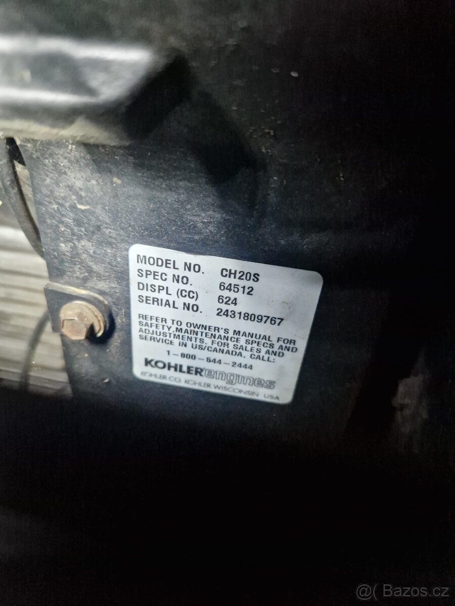 Malotraktor GMR SIMPLICITY s kabinou - 13