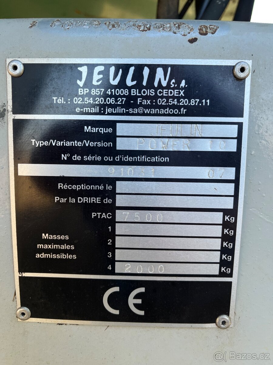 Krmný vůz Jeulin Power 10 - 13