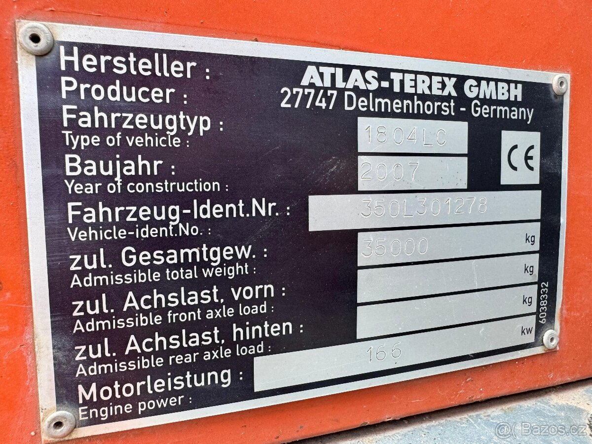 Atlas Terex 1804LC - 13