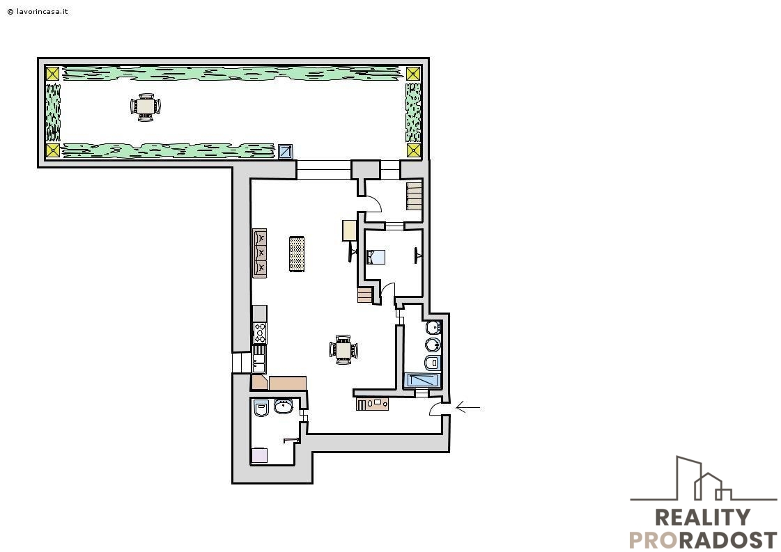 Prodej bytu 2+kk 75 m², via Ticino, Silvi, Itálie - 13