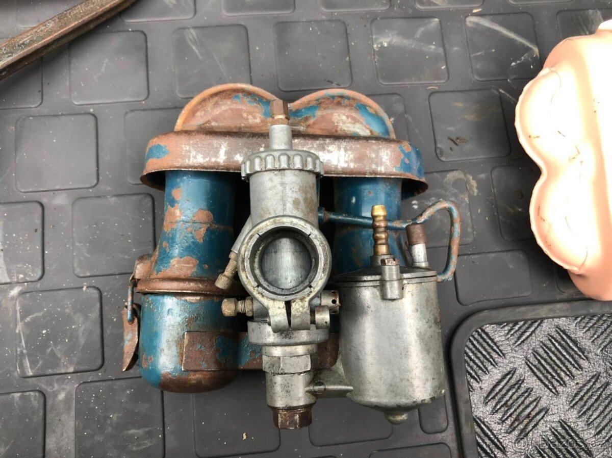 Motor filtr karburátor náhon tachometru IŽ 48 IŽ350 DKW - 13
