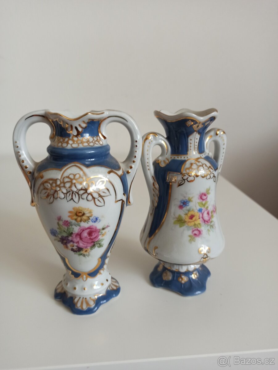 Vintage amfory/svícny Royal Dux Bohemia - 13