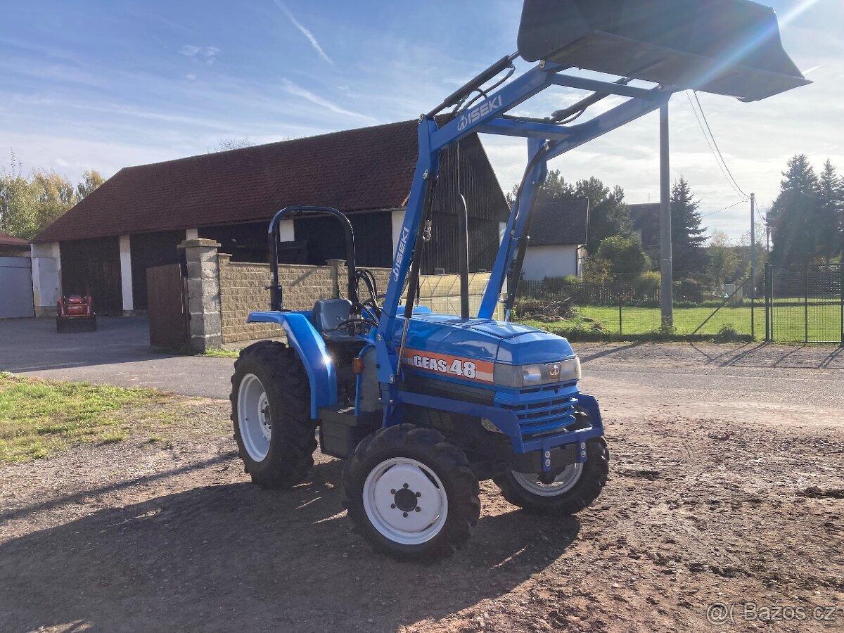 Traktor Iseki Geas 48 s čelním nakladačem - 13