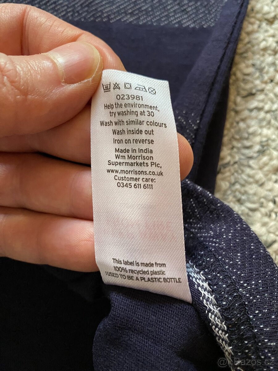 Nové pánské bavlněné triko Nutmeg - M - 13