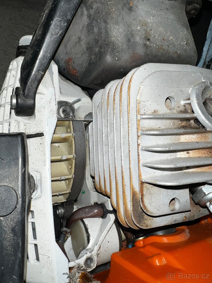 Stihl ms 066 zánovní + pžíslušenství - 13