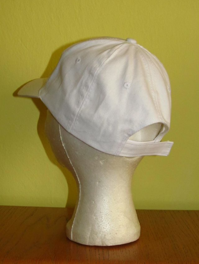 Bílá kšiltovka unisex / univerzální velikost - 13