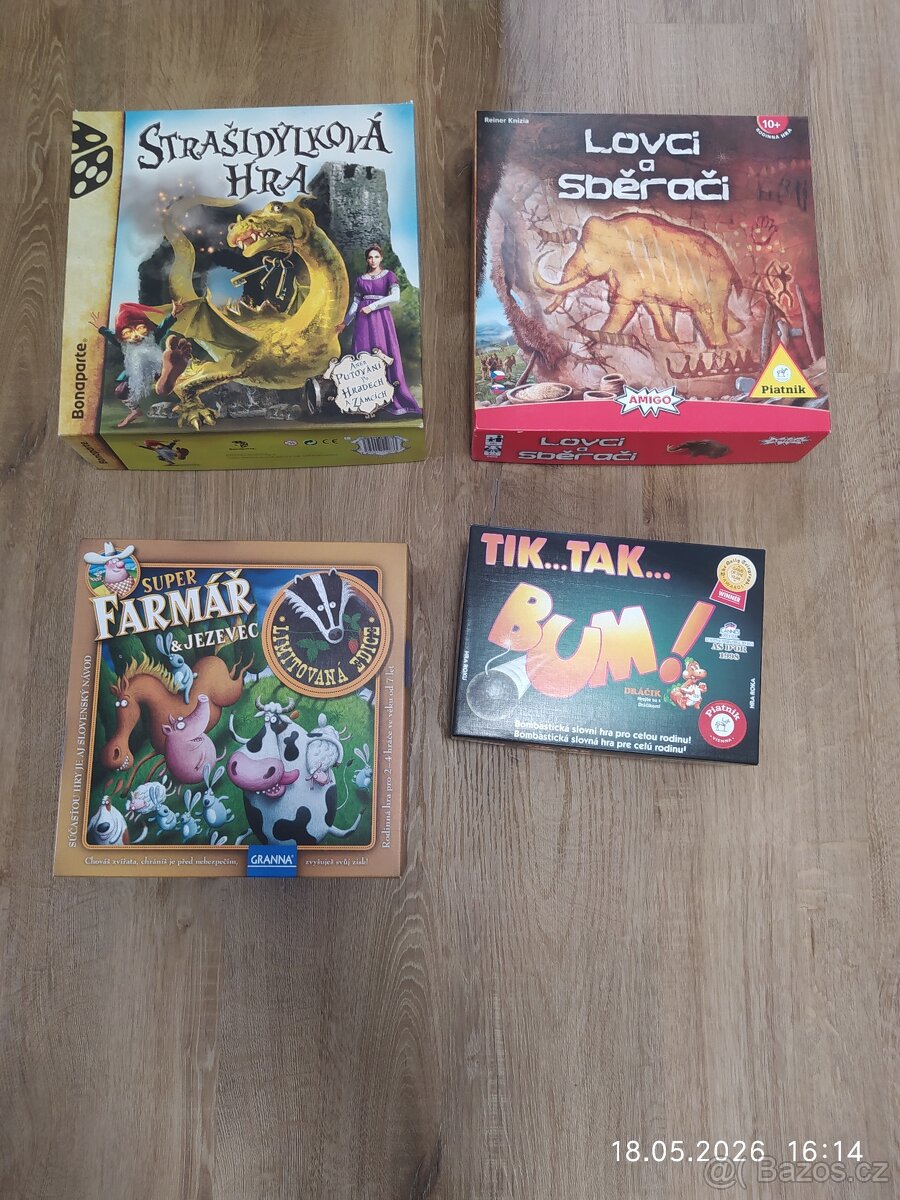 Stolní hry, puzzle, hračky - 13