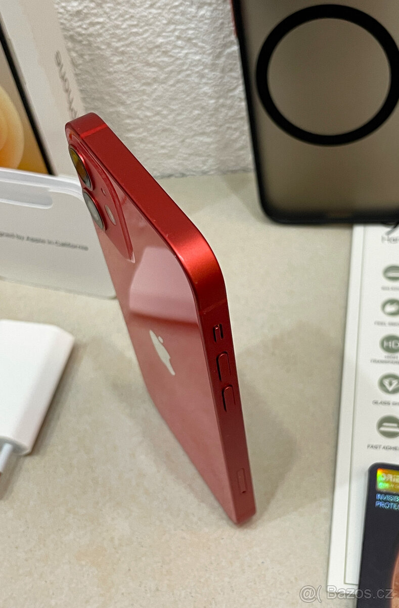 🍏 Apple iPhone 12 MINI 128GB - Red (12m. ZÁRUKA) + DÁRKY - 13