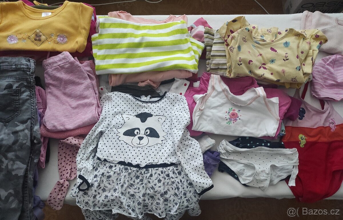Krabice oblečení pro holčičku vel.86-92 - 13