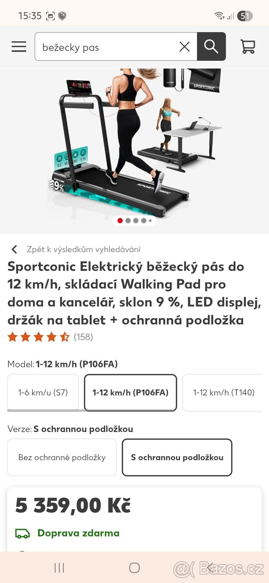 Běžecké pás SPORTCONIC - 13