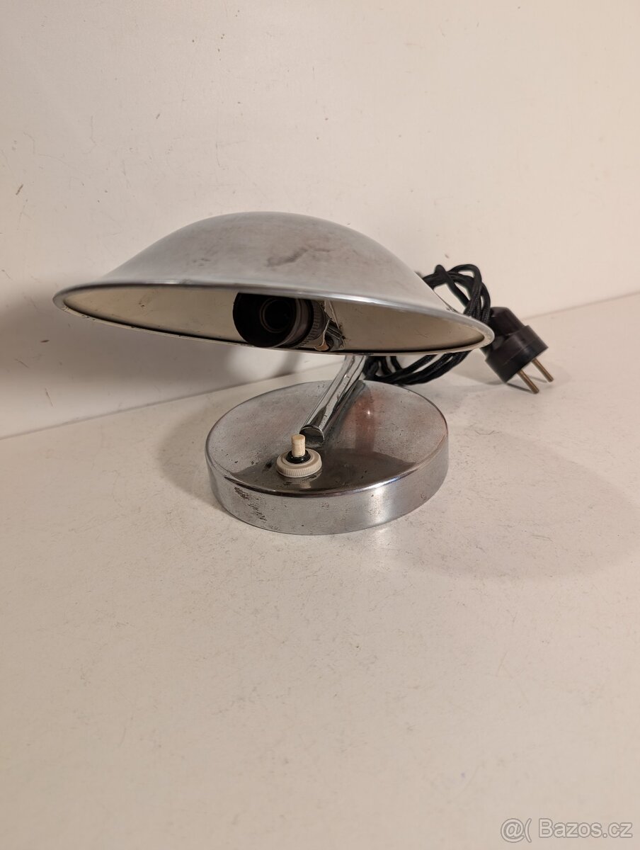 2x chromovaná lampa, lampička Napako 3530 J. Hurka - 13